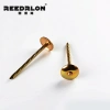 Color-coated ring-patterned plastic cap combined corrugated nails /combination corrugated nails details Picture